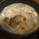 朝打ちうどん　大鶴製麺処 - つけ汁（こいつけ）