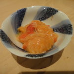 青空 - バクライ　（ホヤとナマコ卵巣）