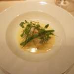 サンテミリオン - ヒラメ　白ワインソース