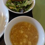 麗華 - ２０１７／３　サラダ＆スープ