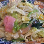 菜の花 - 皿うどんあんかけ細麺ZOOM