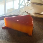 karo 馥郁焙煎工房 - 濃厚かぼちゃプリンケーキ 380円税込み