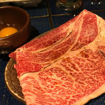 一切れ焼肉 一穂 - 一穂すき焼き
