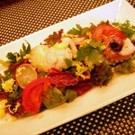 レシピ - 前菜　魚介のサラダ