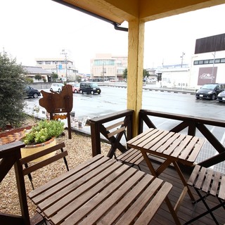 テラス席