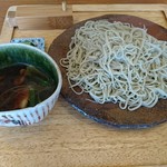 手打そば風來蕎 - 鴨せいろ 1,450円（大盛＋400円）