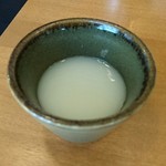 手打そば風來蕎 - そば湯のみでも美味しい
