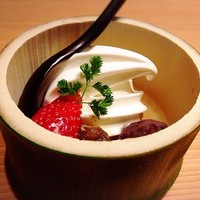 日本焼肉 はせ川 銀座店 - しぼりたてソフトクリーム 600円