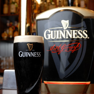 本場さながら、ギネスビール本来のおいしさを味わえます！