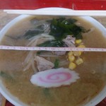 登龍門 - 味噌ラーメン750円