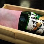 小樽・蕎麦屋・籔半 - 籔半 「菊正宗樽酒」