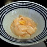 小樽・蕎麦屋・籔半 - 籔半 「いかの塩辛」