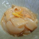 小樽・蕎麦屋・籔半 - 籔半 「いかの塩辛」