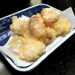 小樽・蕎麦屋・籔半 - 籔半 「たこの天ぷら」
