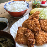 黒川食堂 - 若鶏 並 600円(ご飯はかなり減らしてもらってます。)
