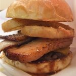 エー アンド ジーダイナー - バーベキュースモークベーコンチーズバーガー