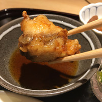 焼きふぐ 優ふく 北新地店 - ポン酢でも美味しい(*^_^*)