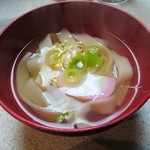 豚太郎 - サービスのきしめん