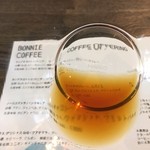 ボニーコーヒー東京 - 硝子カップの底