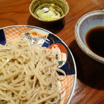 Tenguya - 〆はお上の手打ち蕎麦（十割、打ち粉も蕎麦粉で）