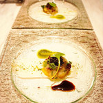 レジーナ イタリアーナ - 
      本マグロと帆立貝、マンゴーのタルタル