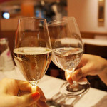 レジーナ イタリアーナ - オーロ　プロセッコ　ブリュット　グラス　900円