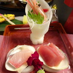Shoukeikaku - ひなまつり膳・お造り 蛤にのってます。