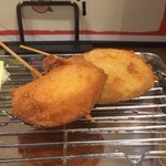 大阪ミナミのたこいち＆くしいち - 玉ねぎ、レンコン