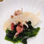 酒肴結 さかぐち - ホタルイカの酢味噌和え