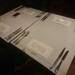 シェ シロ - この日の我々のテーブル