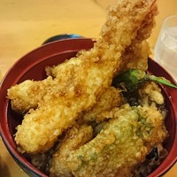 北新地 天富 - 上天丼 1800円