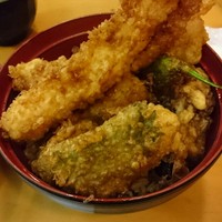 北新地 天富 - 上天丼 1800円