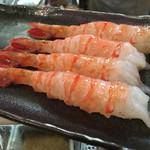 鮨松榮 - 巨大ボタン海老