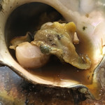 鮨松榮 - 巨大サザエのつぼ焼き