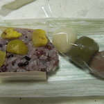 仙太郎 高島屋大阪店 - おはぎ　三色団子