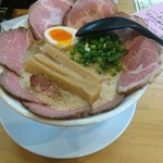 僕家のらーめん おえかき - しょうゆチャーシュー大盛1000円