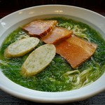 識名そば - アーサーそば(大) 