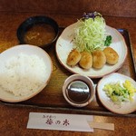 みそかつ梅の木 - みそかつ定食（1100円）2017年3月