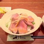 牛たん炭焼 利久 - ローストビーフ丼定食
