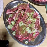 焼肉 はせ川 - 塩ねぎカルビ×2人前
