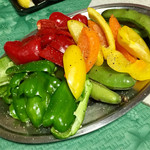 焼肉 はせ川 - ピーマン色々焼き×2人前