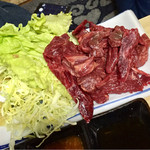 焼肉 はせ川 - 馬刺し×2人前