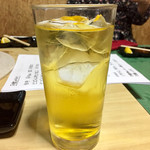 焼肉 はせ川 - 緑茶割り