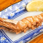 有頭えび唐揚げ