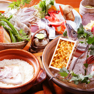 [Signboard course! ] "Tai Meshi Cooking Course" 6,600 yen ~