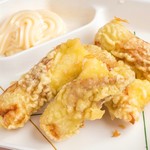 チーズちくわの天ぷら