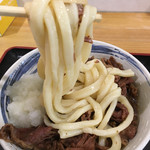 本格さぬきうどん　穂乃香 - 肉ぶっかけ（冷）520円