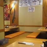 魚屋あらまさ - ２階の店内