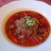 Russian Restaurant ROGOVSKI 銀座 - ウクライナボルシチ