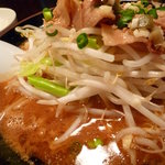 ゴリラーメン - 味噌ラーメン・薬味・野菜増し・半ライス